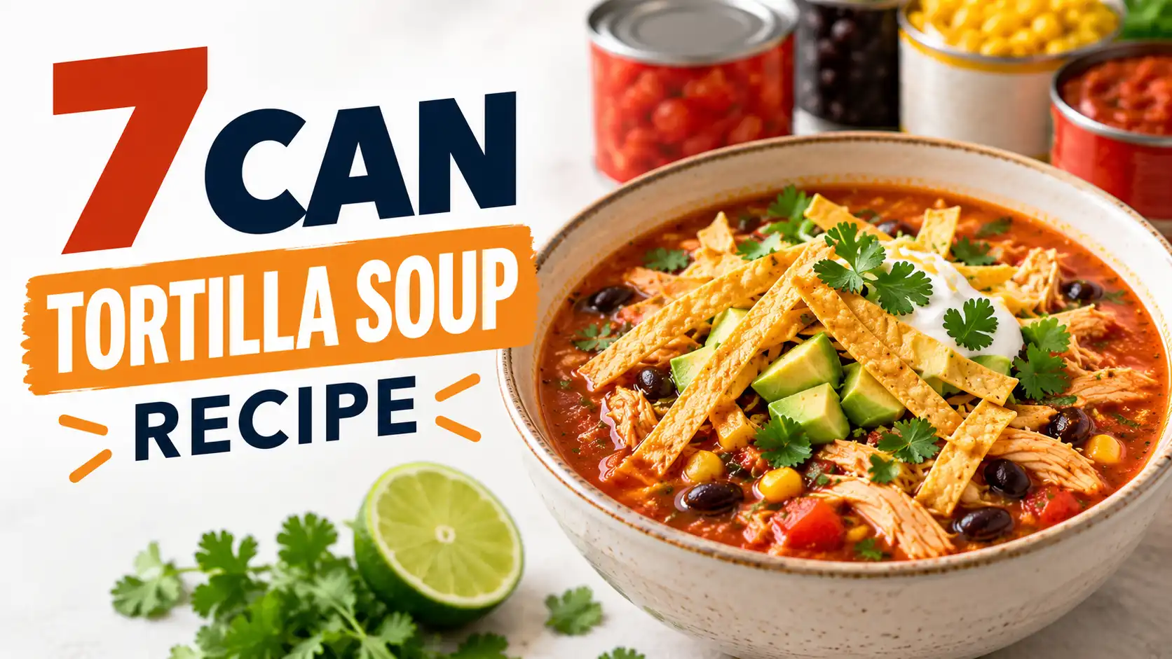 7 Can Tortilla Soup Recipe