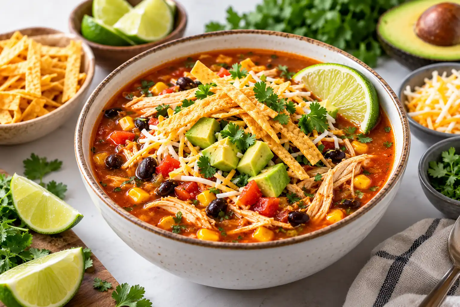Chicken Lime Tortilla Soup Recipe