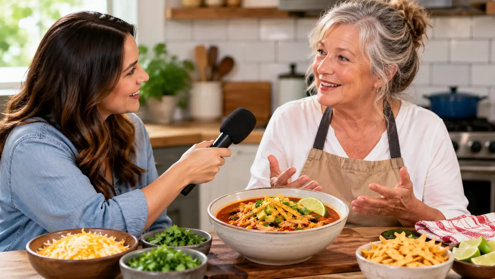 Warm Kitchen Tortilla Soup Interview