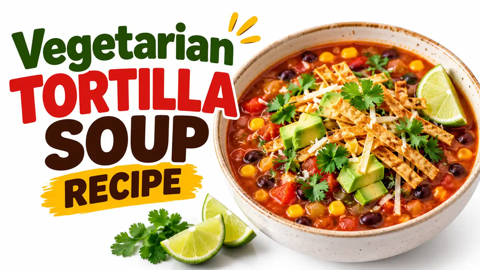 Vegetarian Tortilla Soup Recipe
